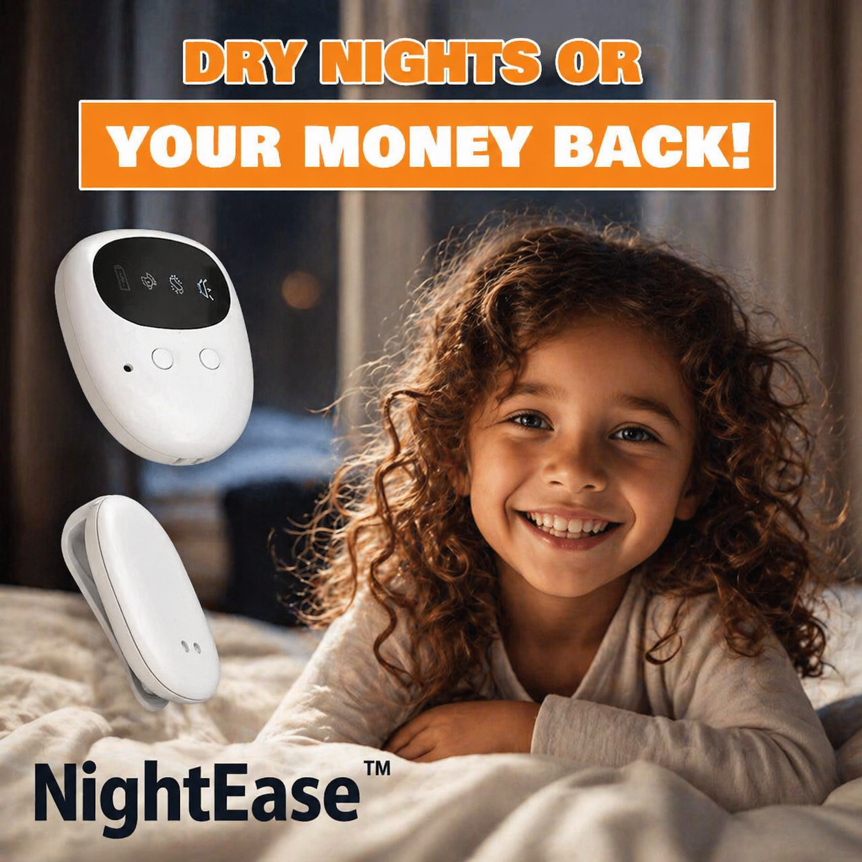 NightEase Wireless Bedwetting Alarm
